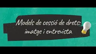 Models for rights assignment: image and interview