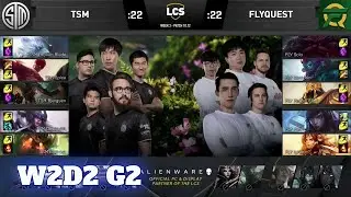 TSM vs FlyQuest | Week 2 Day 2 S10 LCS Summer 2020 | TSM vs FLY W2D2