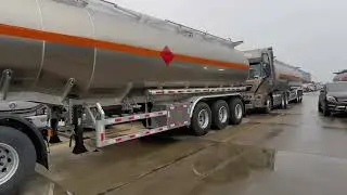 Fuel tank semi trailer