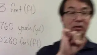 Math conversions (Inches, Feet, Yards, and Miles)