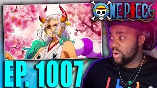 YAMATO NEEDS TO JOIN THE CREW !!  | One Piece Episode 1007 REACTION