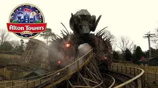 Alton Towers Vlog | Wicker Man Opening Day | March 2018