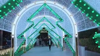 SEOUL WALK   Beautiful X mas decorations in Myeong dong, Seoul in 2021