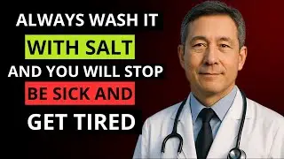 WASH THIS AREA WITH SALT - and your ailments will disappear! A natural way to improve your health...