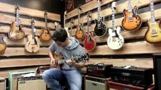 FGN Guitars Expert Flame Flamed Top Vintage Violine von Rockland Music