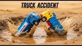Amazing Indian Toy Trucks Falling into Water! 🌊 RC Truck Off-Road Adventure