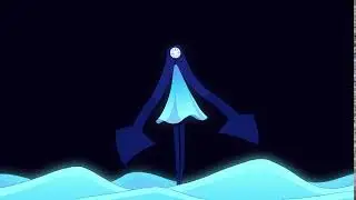 The Clock Lady (Short Practice Looping Animation)