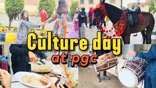 Culture day at pgc ❤️ || itni baarish 🌧️🥶 || Best day ever 🫶🏻 || Part-1