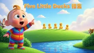 Five Little Ducks 🦆 | Baby Giggles TV Nursery Rhyme