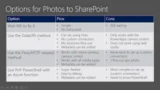 How to Save Photos from PowerApps to SharePoint via Flow