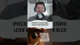 Sprecher Markus K&auml;stle - Sprechtipps - Besser Primavista-Lesen