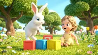 Oops! Baby Bunny Knocked Over the Blocks | Nursery Rhymes for Kids & Baby Songs
