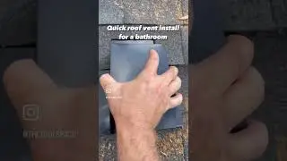 Roof Vent Install
