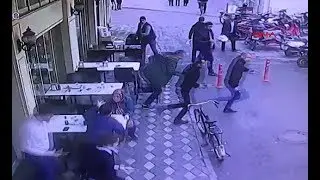 Manisa'da deprem! Panik anlar kamerada
