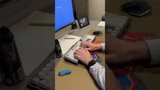 SOUND TEST | Keychron Q6 Max + Gateron Type R Tactile Switches + Wuque Studios Gray Skies Keycaps