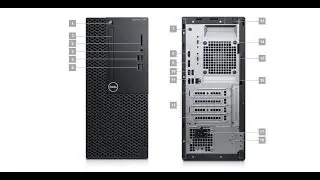 Open the Dell OptiPlex 3060 Tower box / Dell OptiPlex 3060 Tower unboxing and ram installation