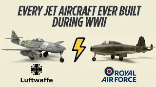 Every Jet Aircraft Ever Built During WWII | Who is the Lightning?