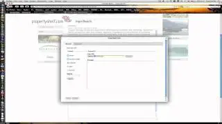 Real Estate CMS Website Tutorial - insert link