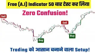 TradingView का BEST A.I. Buy-Sell Indicator | High Accuracy Setup (Full Tested)