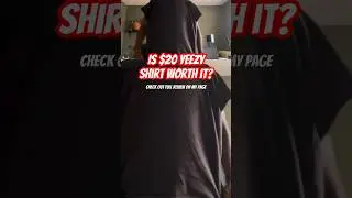 Is the $20 Yeezy One Box T Worth it? Check out full review on my page l. #fashion #unboxing #Yeezy