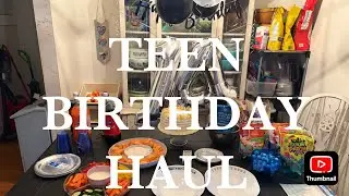 TEEN BIRTHDAY HAUL & CELEBRATION ON A BUDGET! 🎂 🎸 