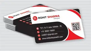 Creative Business Card Design in CorelDRAW || Graphic Design || DTP || PDF || Learn Coreldraw