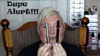 Dupe Alert It Cosmetics Tight Line Mascara Vs Wet n Wild MegaSlim Skinny Mascara