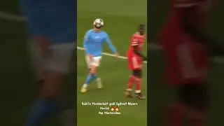 Rodri's thunderbolt goal Vs Bayern Munich #Mancity @Mancity #championsleague #shorts #Premierleague