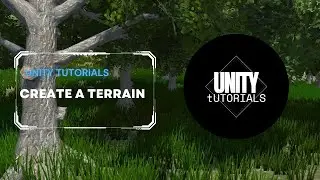 How to create a terrain in Unity3d.