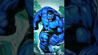 BLUE HULK IS THE STRONGEST VILLAIN #marvel #mcu #shorts #superhero #avengers #hulk #marveluniverse