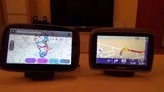 TomTom Go 510 (2016) gegen Go 750 (2009) Neu vs. Alt