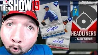 HEADLINERS SET 7!! MLB The Show 19 Pack Opening Headliners Pack