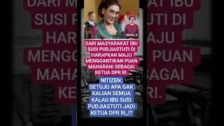 Susi Pudjiastuti mengantikan Puan Maharani.#shorts #shortvideo #viral