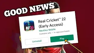Real Cricket 22 Early Access Download Again - Real Cricket 22 Download Link - Real Cricket 22 -