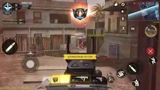 COD mobile gameplay with UL736 ☢️NUKE☢️!!!!