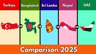 T&uuml;rkiye vs Bangladesh vs Sri Lanka vs Nepal vs UAE | Which Country Wins in 2025?