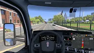 American Truck Simulator - Baton Rouge to Port Fourchon - Louisiana Gameplay (PC UHD) [4K60FPS]