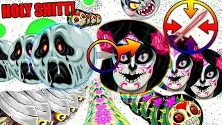 LEGENDARY HACKED DOUBLESPLIT CANNONSPLIT REVERSE  + INSANE POPSPLITS // BEST MOMENTS (Agar.io)
