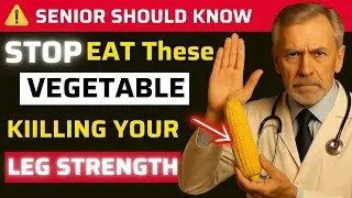 STOP Eating These 8 Worst Vegetables - They Destroy Leg Strength | Senior Health Tips