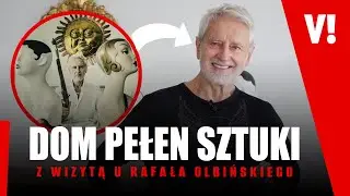 TAK MIESZKA RAFAŁ OLBIŃSKI: KOLEKCJA DZIEŁ SZTUKI I PRACOWNIA MALARSKA. ILE KOSZTUJĄ JEGO OBRAZY?