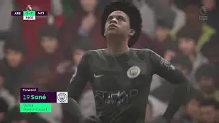FIFA 18 - ARSENAL vs. MANCHESTER CITY  (FULL GAMEPLAY )