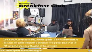 LIVE: Qiana Opens Up About Leaving the St. Pete MLK Parade Leadership Team