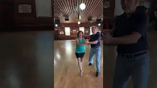 Nightclub Two Step Dance Lunge Move (feat. Tricia and Mark) in Dick and Edna&rsquo;s Class #nightclub2step