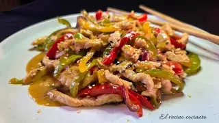 LOMO con pimientos🫑🥢🌶