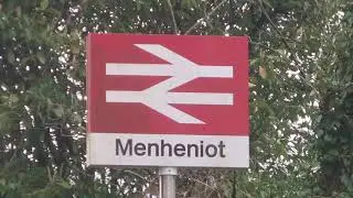 Mattys self confinement railway challenge. Day 7, station 21.Menheniot. Cornwall. Social distancing