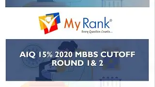 NEET 2020 All India Quota 15% MBBS Category Wise Cutoff And Top 10 MBBS Colleges Cutoff Rank[MYRANK]