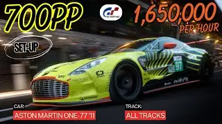 🔥 Aston Martin One-77 700PP Build &ndash; Fast & Easy Wins in Gran Turismo 7!