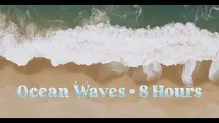 8 Hours of Ocean Waves 🌊 Deep Sleep, Relaxation, Study & Meditation