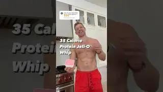 Jak przygotować moją 35-kaloryczną galaretkę proteinową Jell-O Whip💪🏻 #foodhacks #easyrecipe #wei...