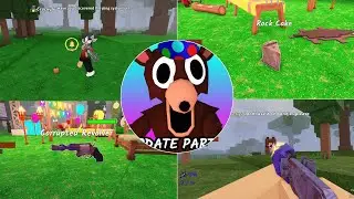 NEW CORRUPTED ITEMS Admin Update Party ALL EVENTS + COMMANDS - 99 Nights in the Forest [ROBLOX]